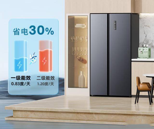 ：498升风冷无霜对开门冰箱一级能效新选择！j9九游会网站入口创维BCD-498W2B1(图3)